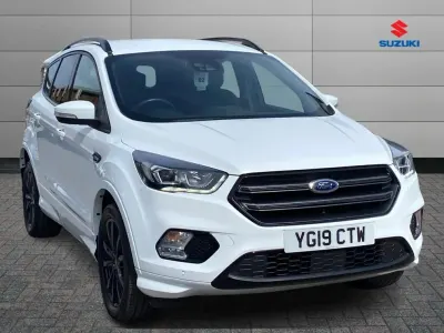 Used Ford Kuga ST-Line 120 HP (88 kW) 2019 White SUV