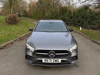 Used Mercedes A180 AMG Line Premium 136 HP (100 kW) 2022 Grey Hatchback