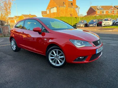 Used Seat Ibiza Sport 75 HP (55 kW) 2016 Red Hatchback