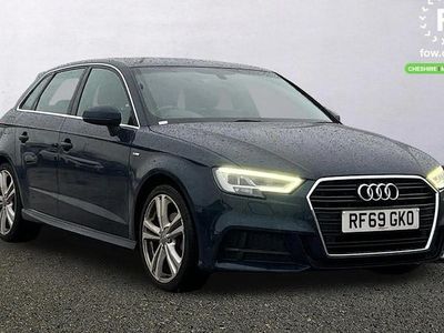 Blue Used 2019 Audi A3 Sportback Comfort Hatchback | £17,599 (A bit pricey)