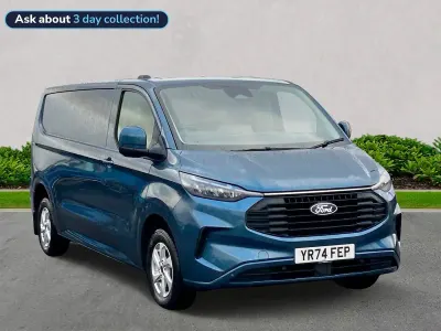 Used Ford Transit Custom Limited 136 HP (100 kW) 2024 Blue Van