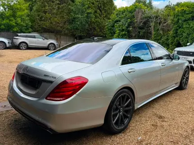 Used Mercedes S600L AMG line 2015 White Sedan