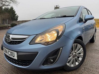 Used Vauxhall Corsa 85 HP (62 kW) 2014 Blue Hatchback