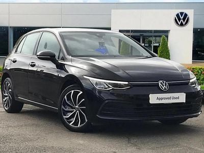 Used VW Golf VIII Life 128 HP (94 kW) 2020 Black Hatchback