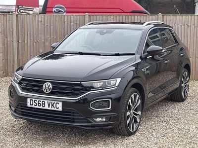 Used VW T-Roc R-line 115 HP (84 kW) 2018 Black SUV