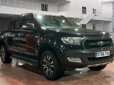 Black Used 2016 Ford Ranger Wildtrack Pickup | £10,995 (Good price)