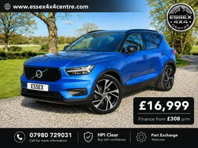 Used Volvo XC40 150 HP (110 kW) 2018 Blue SUV