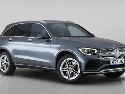 Used Mercedes GLC300 AMG line 258 HP (189 kW) 2022 Grey SUV