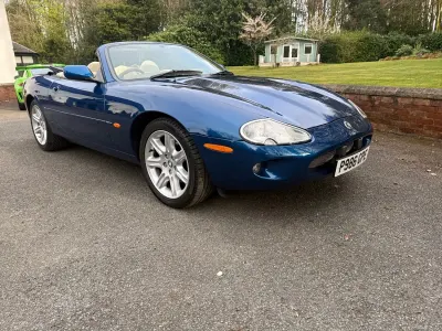 Used Jaguar XK8 290 HP (213 kW) 1997 Blue Cabriolet