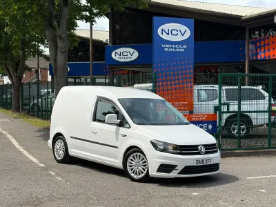 Used VW Caddy Trendline 102 HP (75 kW) 2018 White MPV