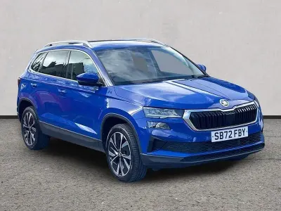 Usado Skoda Karoq SE L 150 CV (110 kW) 2023 Azul SUV