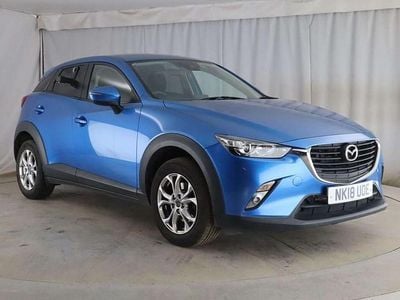 Used Mazda CX-3 105 HP (77 kW) 2018 Blue SUV