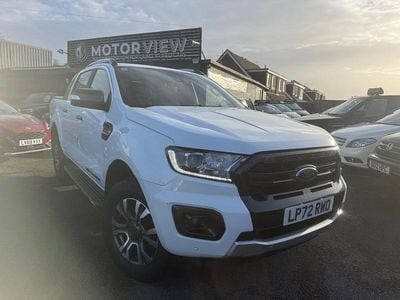 White Used 2022 Ford Ranger Wildtrack Pickup | £19,995
