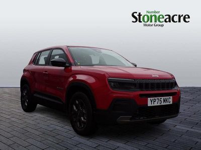 New Jeep Avenger Longitude 100 HP (73 kW) 2025 Red SUV