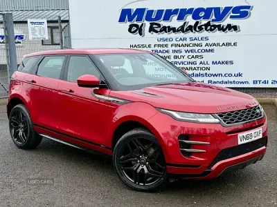 Used Land Rover Range Rover evoque R-Dynamic 150 HP (110 kW) 2019 Red SUV