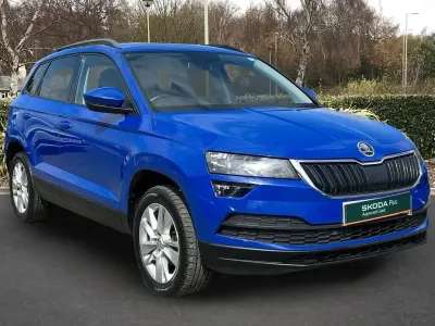 Begagnad Skoda Karoq SE Technology 116 HK (85 kW) 2019 Blå SUV
