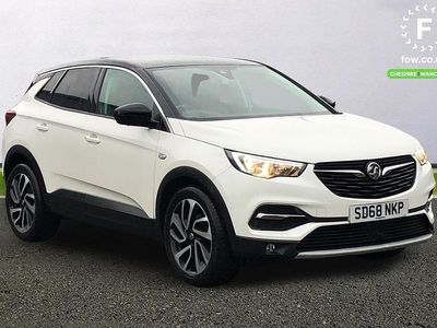 Used Vauxhall Grandland X Elite 130 HP (95 kW) 2018 White SUV