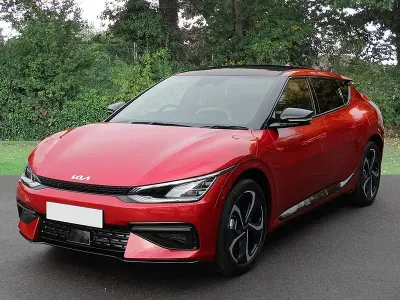 Begagnad Kia EV6 GT-Line S 166 kW (226 HK) 2021 Röd SUV