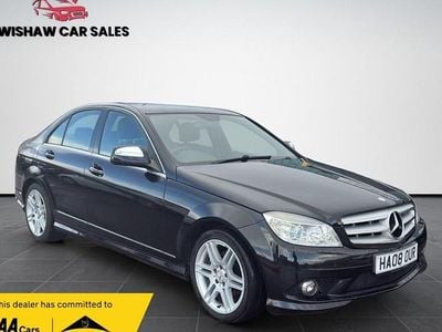 Used Mercedes C200 2008 Black Sedan