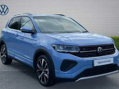 New VW T-Cross R-line 115 HP (84 kW) 2026 Clear blue metallic SUV