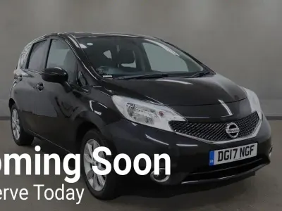 Used Nissan Note Acenta Premium 98 HP (72 kW) 2017 Black Hatchback