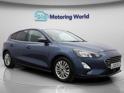 Used Ford Focus Titanium 125 HP (91 kW) 2020 Blue Hatchback