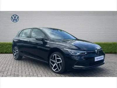 Used VW Golf VIII Style 147 HP (108 kW) 2020 Black Hatchback
