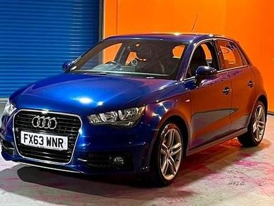 Used Audi A1 Sportback S-Line 105 HP (77 kW) 2013 Blue Hatchback