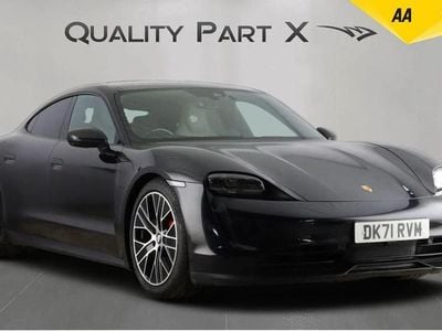 Used Porsche Taycan Performance Package 419 kW (571 HP) 2021 Black Sedan