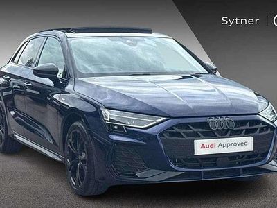 Blue Used 2025 Audi A3 e-tron Black Edition Hatchback | £32,000 (Fair price)
