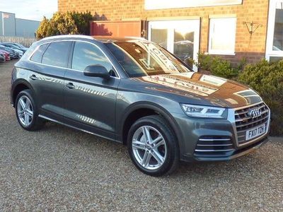 Begagnad Audi Q5 S-Line 190 HK (139 kW) 2017 Grå SUV