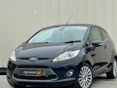 Second-hand Ford Fiesta Titanium 96 CP (70 kW) 2009 Negru Hatchback