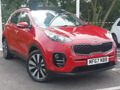 Used Kia Sportage 2017 Red SUV