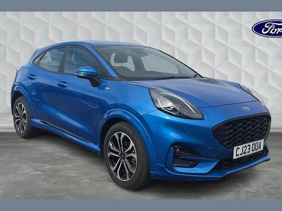 Used Ford Puma ST-Line 125 HP (91 kW) 2023 Blue SUV