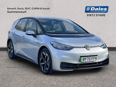 Used VW ID.3 Life 150 kW (204 HP) 2020 Silver Hatchback