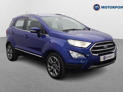 Used Ford Ecosport Titanium 2020 Blue SUV