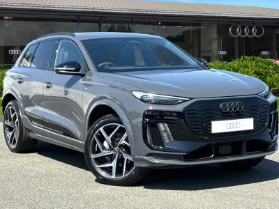 New Audi Q6 e-tron Black Edition 284 kW (387 HP) 2026 Grey SUV