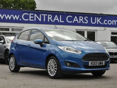 Used Ford Fiesta Titanium 2013 Blue Hatchback