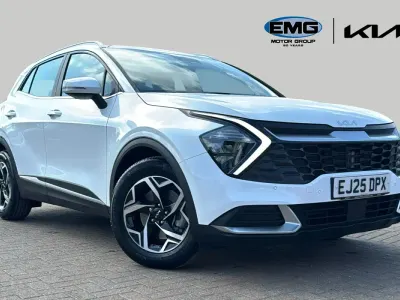 Used Kia Sportage 157 HP (115 kW) 2025 Fusion white SUV