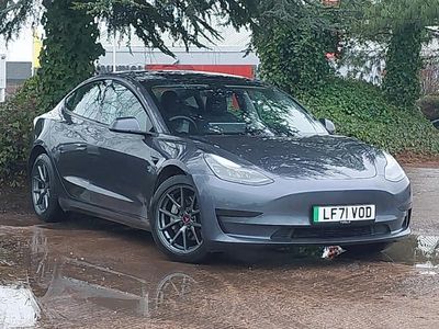 Grey Used 2021 Tesla Model 3 Standard Range Sedan | £18,498 (Fair price)