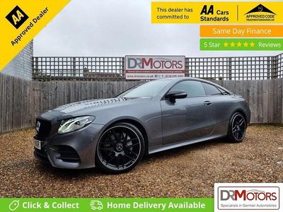 Used Mercedes E220 AMG line 194 HP (142 kW) 2017 Grey Coupe