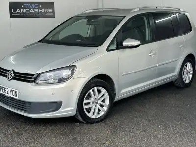 Used VW Touran SE 105 HP (77 kW) 2012 Silver MPV