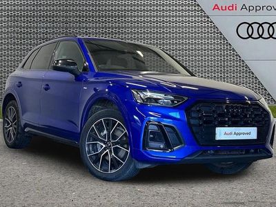 Used Audi Q5 Black Edition 200 HP (147 kW) 2024 Blue SUV