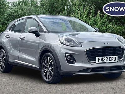 Used Ford Puma Titanium 125 HP (91 kW) 2022 Silver SUV