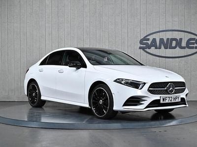 White Used 2022 Mercedes A250 AMG Line Premium Plus Sedan | £22,499 (Expensive)