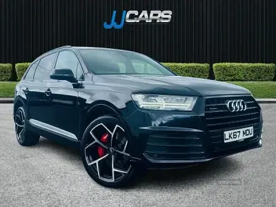 Used Audi Q7 S-Line 218 HP (160 kW) 2017 Black SUV