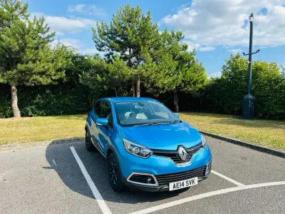 Używany Renault Captur Dynamique 90 KM (66 kW) 2014 Niebieski SUV