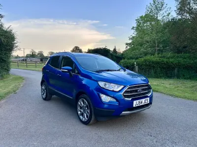 Used Ford Ecosport Titanium 125 HP (91 kW) 2019 Blue SUV