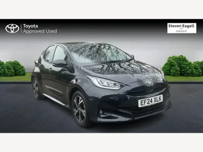 Used Toyota Yaris Hybrid Design 2024 Black Hatchback