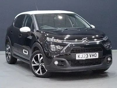 Used Citroën C3 PureTech 110 HP (80 kW) 2023 Black Hatchback
